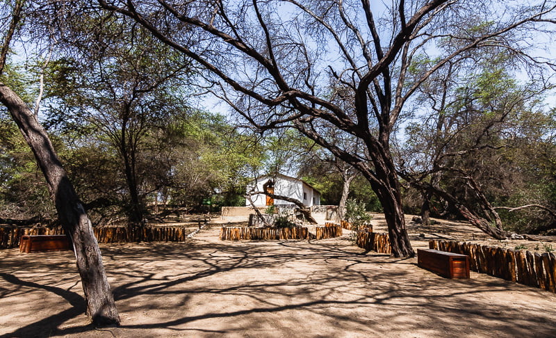 Casa Karl Weiss panoramica del sitio
