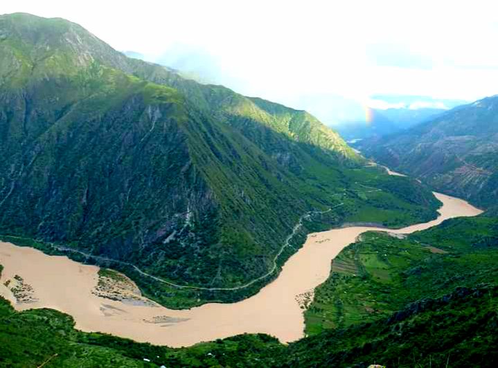 El Cañón del río Pampas