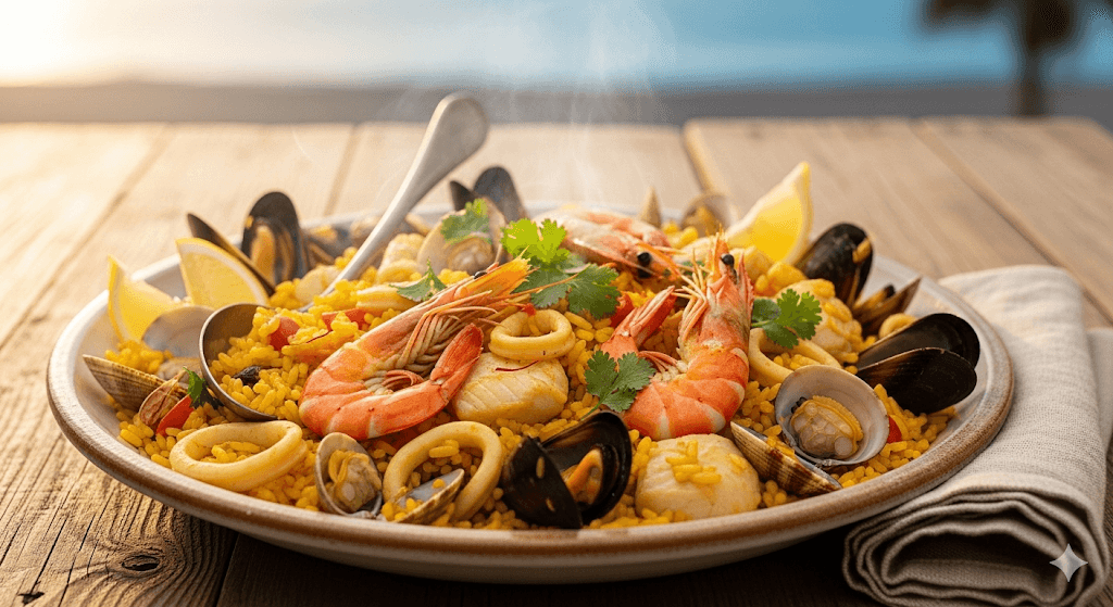 Arroz con Mariscos: sabor costero que conquista paladares Arroz con Mariscos: sabor costero que conquista paladares