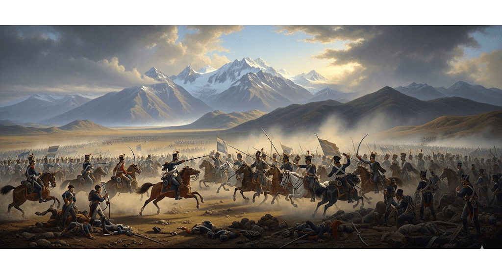 Batalla de Junin en peru