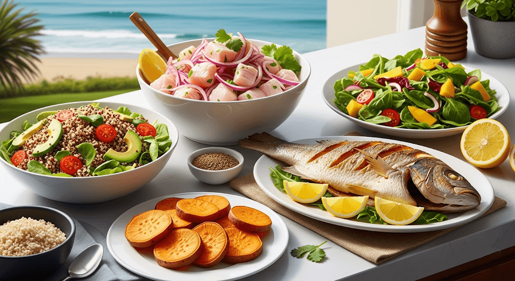 Dieta para Personas de Talla Media (160–170 cm): Menús Costeños, Ejercicios y Bienestar Diario Dieta para Personas de Talla Media (160–170 cm): Menús Costeños, Ejercicios y Bienestar Diario