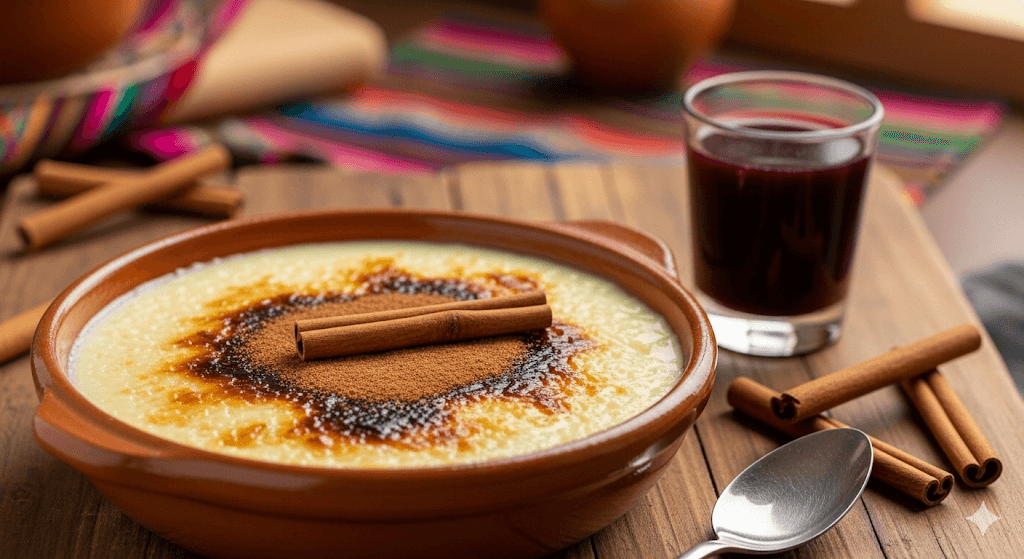 El arroz con leche es peruano