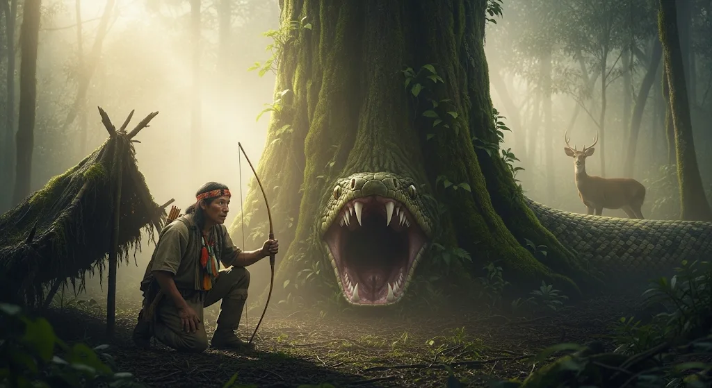 La leyenda de la Sachamama: La serpiente madre que respira bajo la selva La leyenda de la Sachamama: La serpiente madre que respira bajo la selva