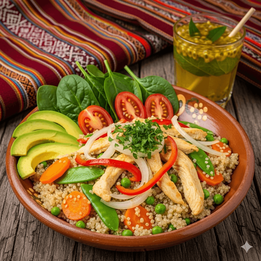 Quinua con Pollo