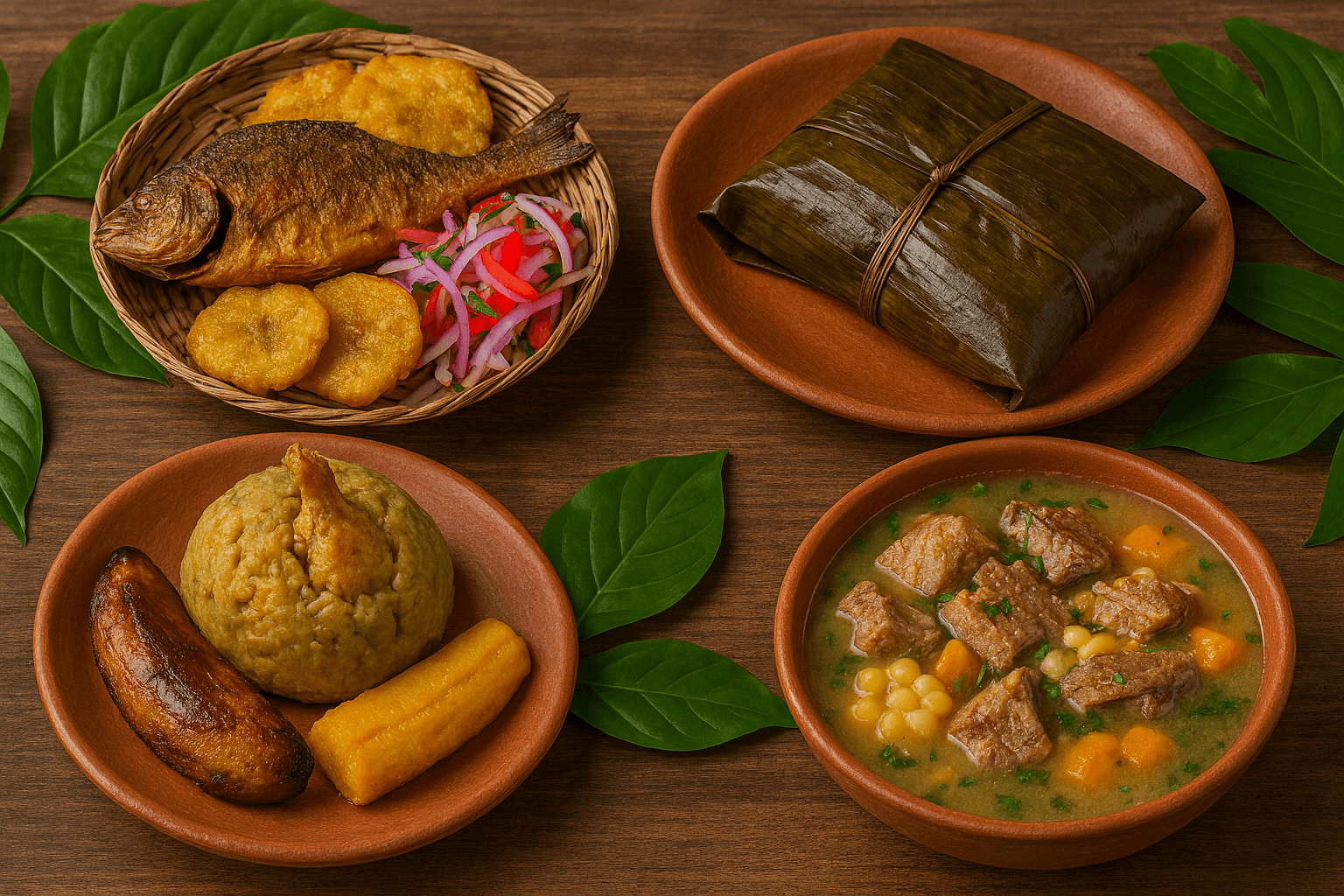 Platos tipicos de la selva peruana