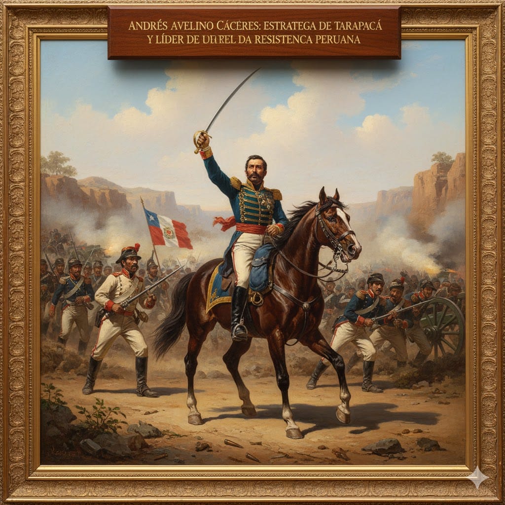 Andrés Avelino Cáceres: Estratega de Tarapacá y líder de la resistencia peruana Andrés Avelino Cáceres: Estratega de Tarapacá y líder de la resistencia peruana